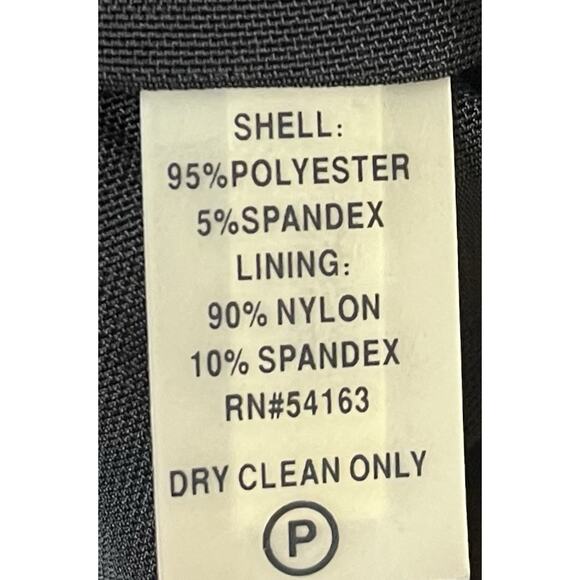 Calvin Klein black and white striped sleeveless ruched bodycon dress Size 6 - Picture 3 of 7